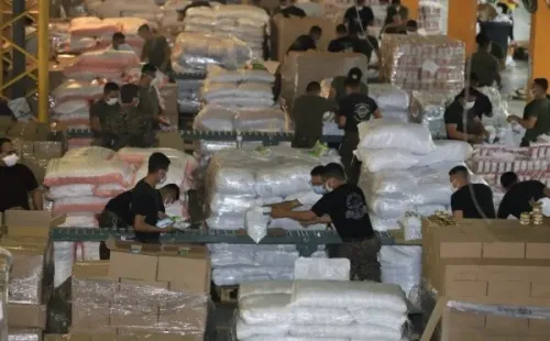 La organización de los recursos que serán distribuidos.