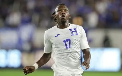 Alberth Elis con la Selección de Honduras (Foto: Matthew Ashton)