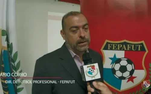 Mario Corro, director del fútbol profesional (Foto: Fepafut)