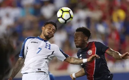 Discua en un encuentro ante Costa Rica (Foto: Omar Vega)