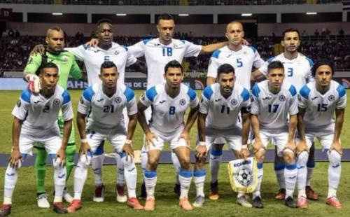 Selección nacional de Nicaragua en la Copa Oro 2019.