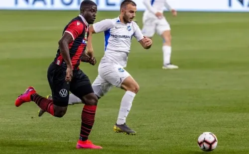 Mayron durante las semifinales (Foto: Laszlo Szirtesi)
