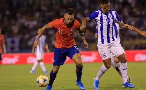 Rigoberto Rivas con la Selección de Honduras (Foto: Diario Diez)
