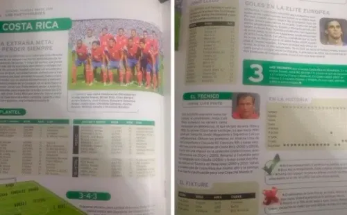 El apartado que El Gráfico le dedicó a Costa Rica