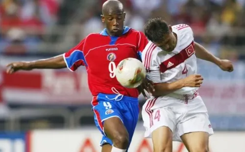 Paulo Wanchope en Corea-Japón 2002 (Foto: The Asahi Shimbun)