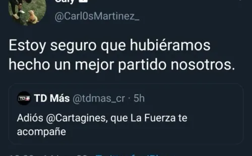 El mensaje del futbolista de Guadalupe