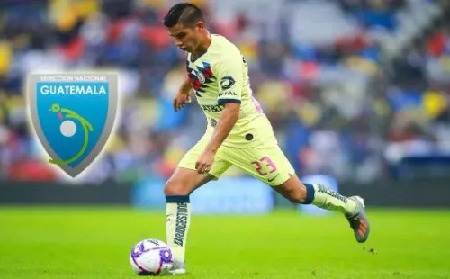 Jesus López, futbolista del América que jugará para Guatemala.