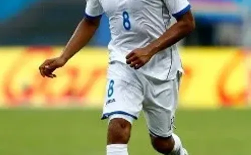 Wilson Palacios con la Selección de Honduras (Foto: Matthew Lewis)