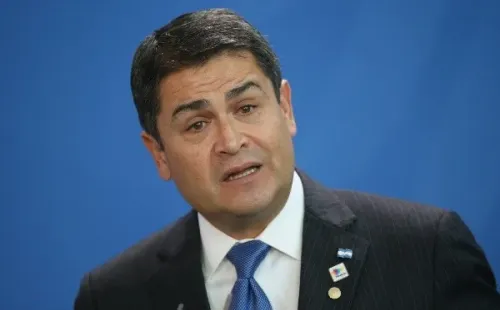 Juan Orlando Hernández, presidente de Honduras (Foto – getty).