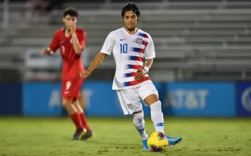Gilbert Fuentes, futbolista juvenil de Estados Unidos.