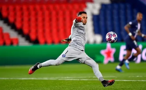Keylor Navas con el PSG (Getty Images)