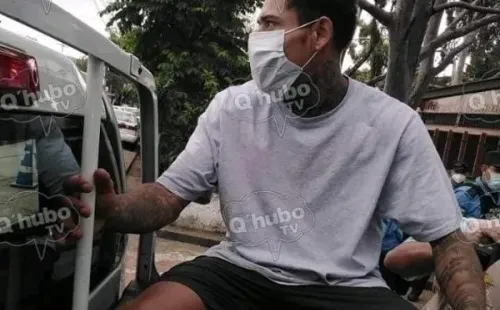 Henry Figueroa detenido por la policía de Honduras. (QTubo Tv)