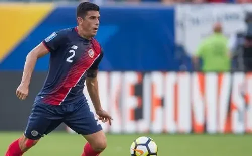 Johnny Acosta con la selección de Costa Rica (GettyImages)