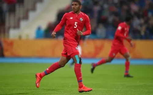 Carlos Harvey con la selección de Panamá (Getty Images)