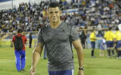 Misael Alfaro, figura del fútbol salvadoreño.