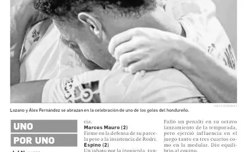 Diarios de España elogian a Anthony 'Choco' Lozano