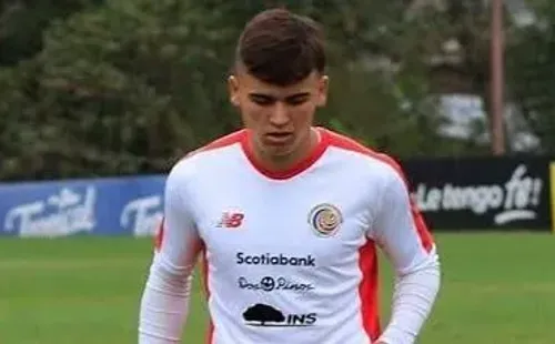 Manfred Ugalde convocado a la Selección de Costa Rica (Foto: Fedefutbol)