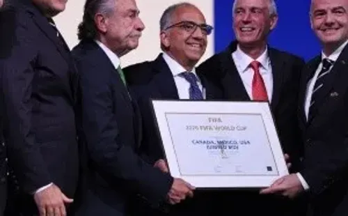 Canadá, Estados Unidos y México siendo elegidos como sede del Mundial 2026 (Foto: FIFA)