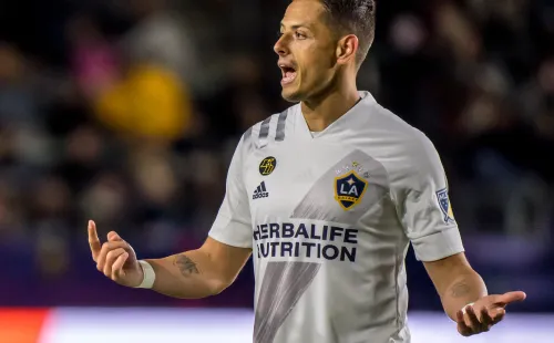 Javier Hernández con los Angeles Galaxy (Foto: Gettyimages)