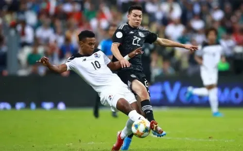 Edgar Yoel Bárcenas con la Selección de Panamá (Foto: Getty)