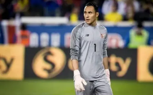 Keylor Navas con la Selección de Costa Rica (Foto: Getty)