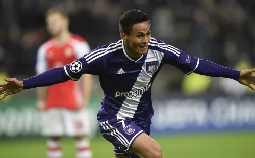 Andy Najar con el Anderlecht (Foto: Getty)