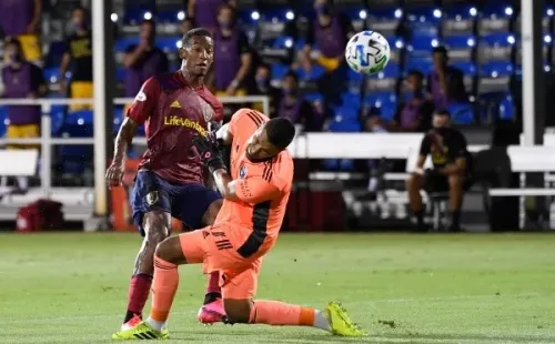 Douglas Martínez, joven futbolista hondureño del Real Salt Lake.