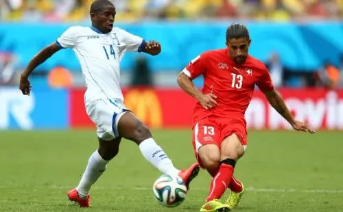 Boniek García con Honduras en el Mundial de Brasil 2014. (Foto: Gettyimages)