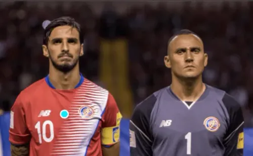 Bryan Ruiz y Keylor Navas en Costa Rica. (Foto: Gettyimages)