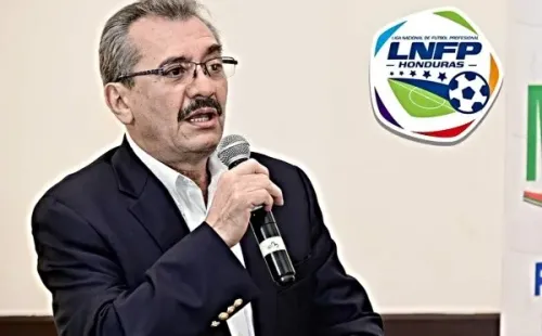 Wilfredo Guzman, presidente de la Liga Nacional de Honduras.