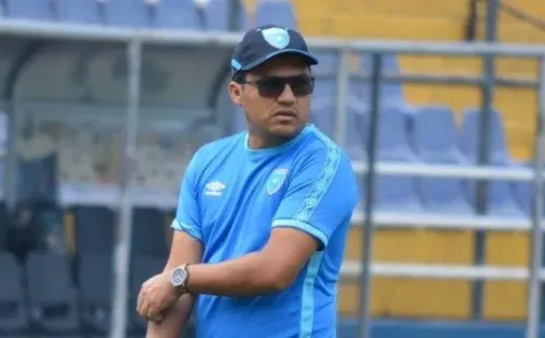 Amarini Villatoro, director técnico de la selección de Guatemala.