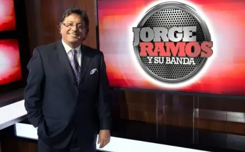 Jorge Ramos, reconocido periodista de ESPN.