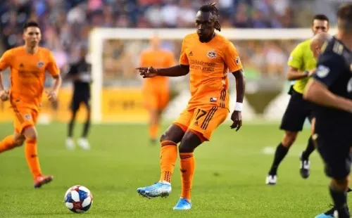 Alberth Elis, delantero de la selección nacional de Honduras.