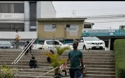 Así se presentó Marcel Hernández a la pasada audiencia con el Tribunal.