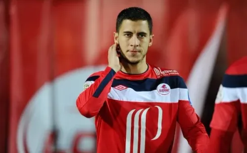 Eden Hazard fue compañero de John Jairo Ruiz en el Lille de Francia.