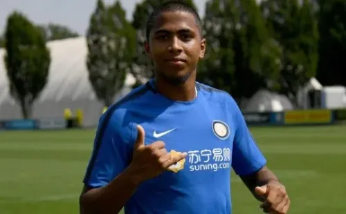 Rigoberto Rivas, hondureño cedido a la Reggina por parte del Inter de Milán.