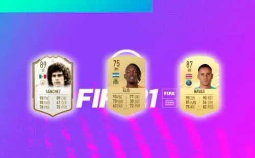 Las estadísticas de Hugo Sánchez, Alberth Elis y Keylor Navas en el FIFA 21.