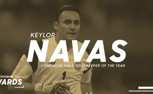 Keylor Navas fue nominado en el 2017 a mejor jugador de Concacaf y ganaría.