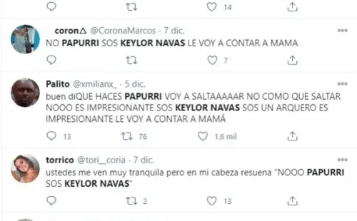 Varios usuarios le dedicaron tuits al video viral