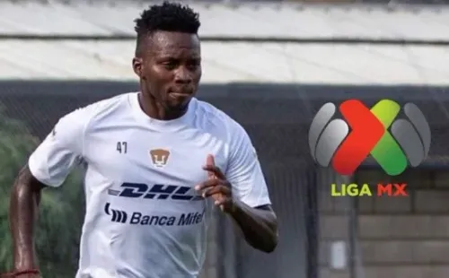 Carlos Mejía, atacante hondureño de Pumas Tabasco.