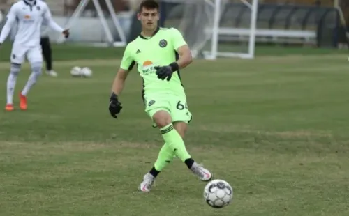 Tomás Romero, portero estadounidense de padres salvadoreños.