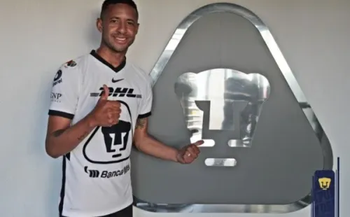 Gabriel Torres fue presentado con los Pumas. Foto: Twitter / Pumas