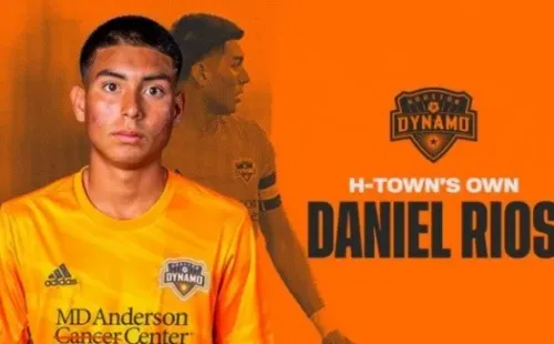 Ríos realizó la pasada pretemporada con el primer equipo del Houston Dynamo.