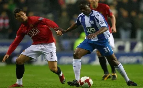 Maynor Figueroa, ex jugador del Wigan Athletic en la Premier Inglesa.