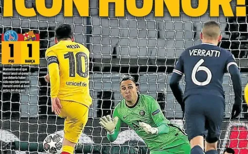 Keylor Navas como protagonista / Foto: Sport