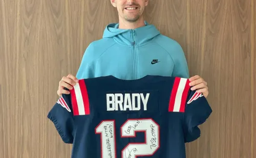 El regalo deTom Brady paraThibaut Courtois.