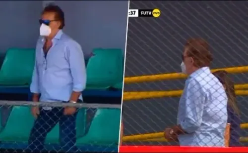 La Volpe estuvo presente en el duelo entre Grecia y Herediano. (Foto: FUTV)