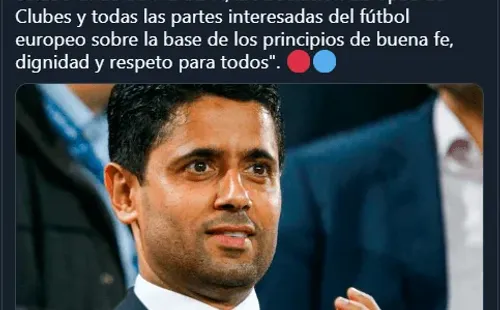 La postura del PSG ante la Superliga Europea / Prensa PSG