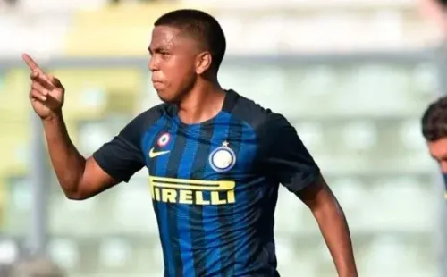 Rigoberto Rivas, actual jugador de la Reggina, canterano del Inter de Milán.
