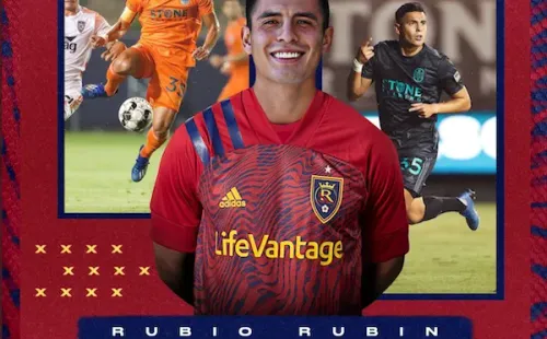 Rubio Rubpin jugará esta temporada para Real Salt Lake. (FOTO: @realsaltlake)